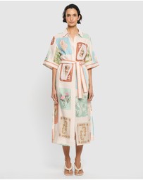 KIVARI - Coastline Shirt Dress