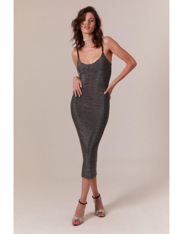 Bardot - Saoirse Lurex Midi Dress