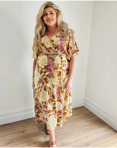 Hope & Harvest - Hadley Maxi Wrap Dress