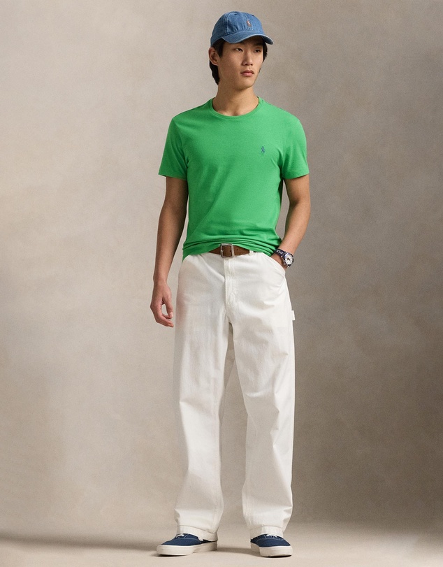 Polo Ralph Lauren - Custom Slim Fit Jersey Crewneck T-Shirt