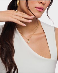 THOMAS SABO - THOMAS SABO Necklace with Pearl Pendant in Gold
