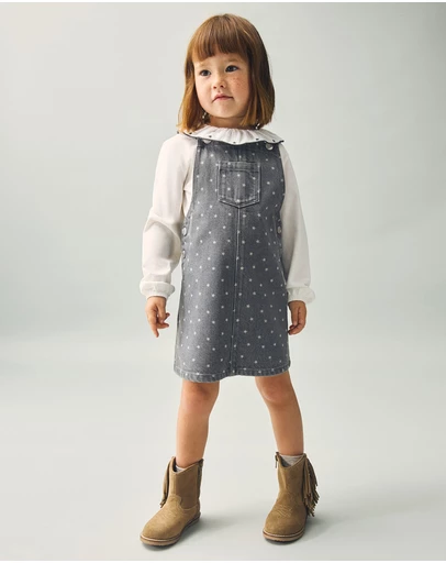 M.N.G - Bruna Pinafore Dress - Babies-Kids