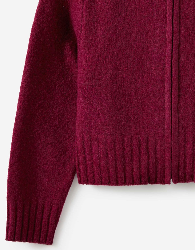 Cotton On Kids - Knitted Zip Through Hoodie
