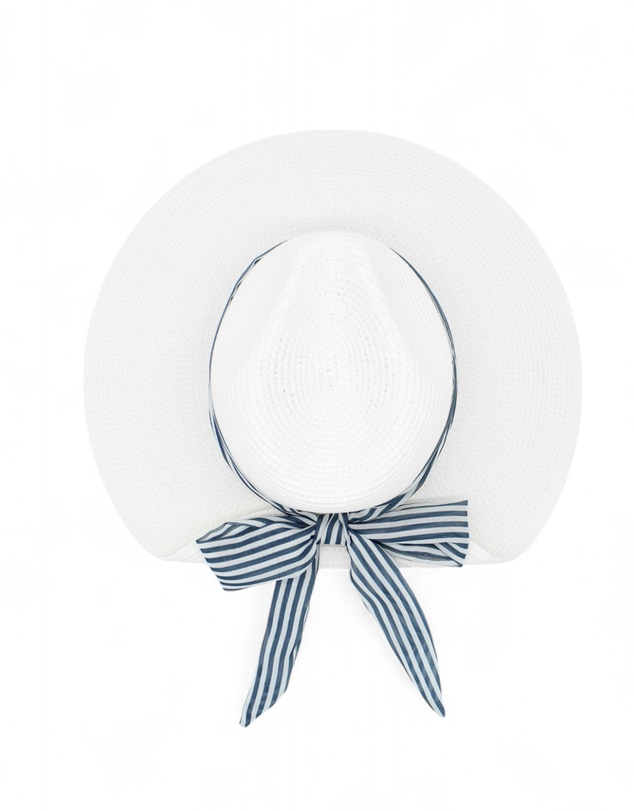 Morgan & Taylor - Archer Short-Back Fedora in White