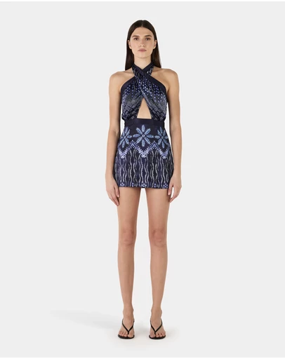 Hansen & Gretel - Mirella Silk Mini Dress