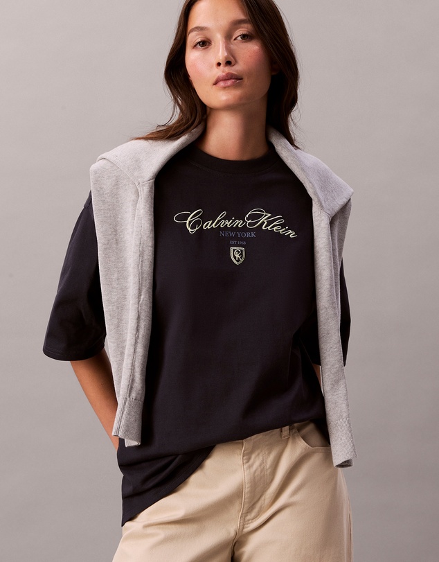 Calvin Klein Jeans - Script Logo Graphic Relaxed T-Shirt