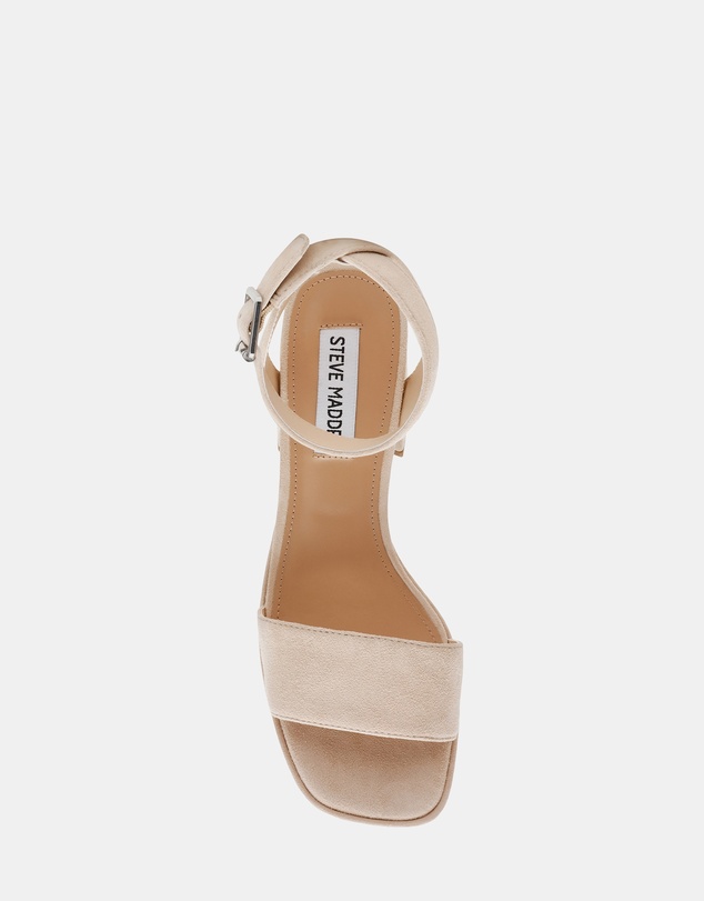 Steve Madden - Mercerr Blush Suede Heels