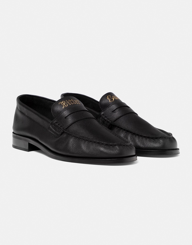Duke + Dexter - Ezra Bitter Sweet Ruched Loafers