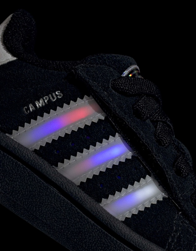adidas Originals - CAMPUS 00s LED LIGHTS COMFORT CLOSURE ELASTIC LACE SHOES Infants