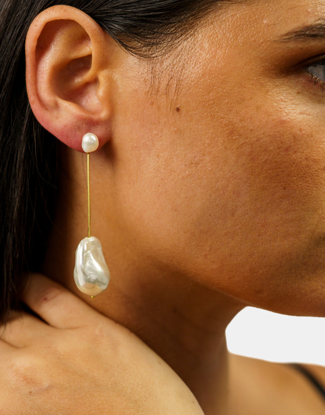 Sonne Jewellery - Lily Pearl Earrings