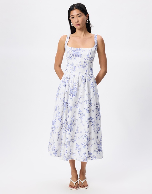 Reformation - Janu Linen Dress