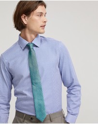 Oxford - Beckton Houndstooth Cotton Shirt