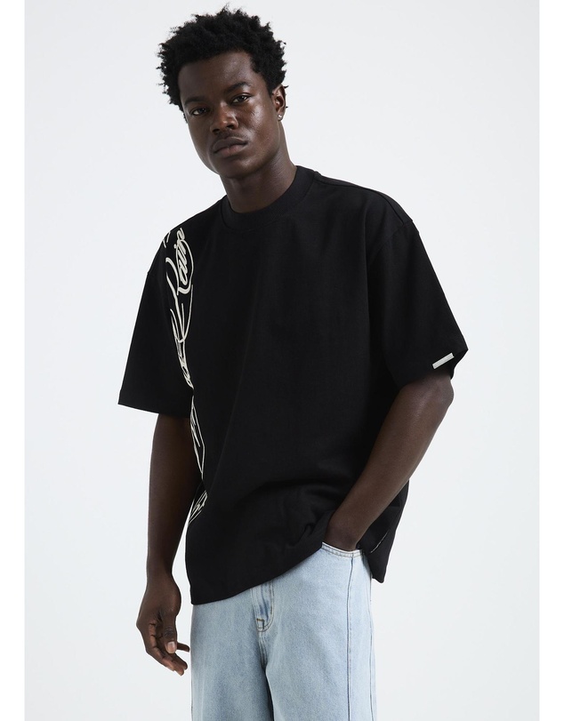 Black Noise White Rain - Ascend T-Shirt