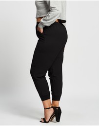 Love Your Wardrobe - Bree Relaxed Rib Cuff Pants