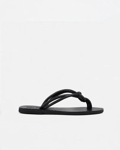 Sol Sana - Desert Thong Sandal Black