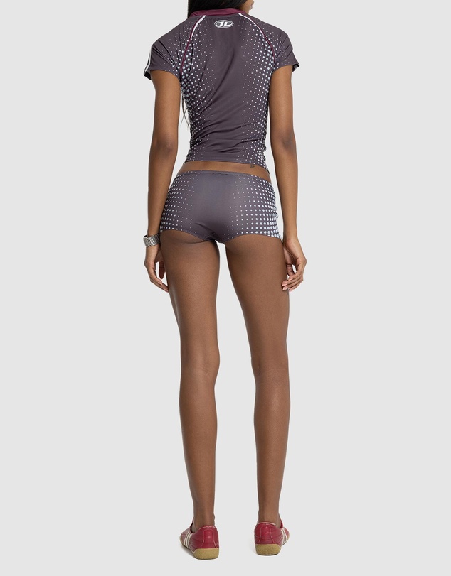Jaded London - Illusion Print Football Mini Shorts