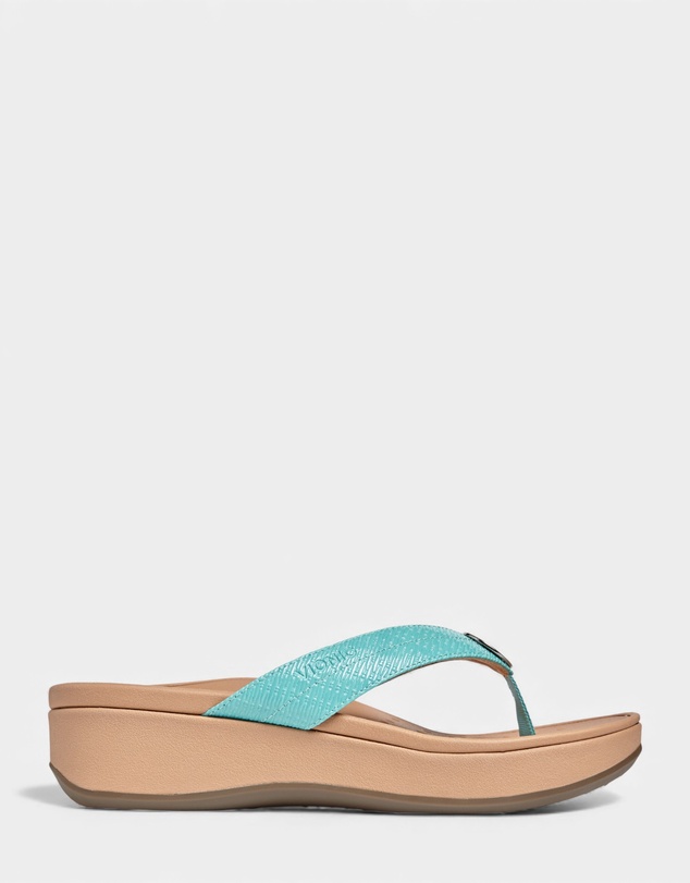 Vionic - Pilar Platform Sandal - Teal