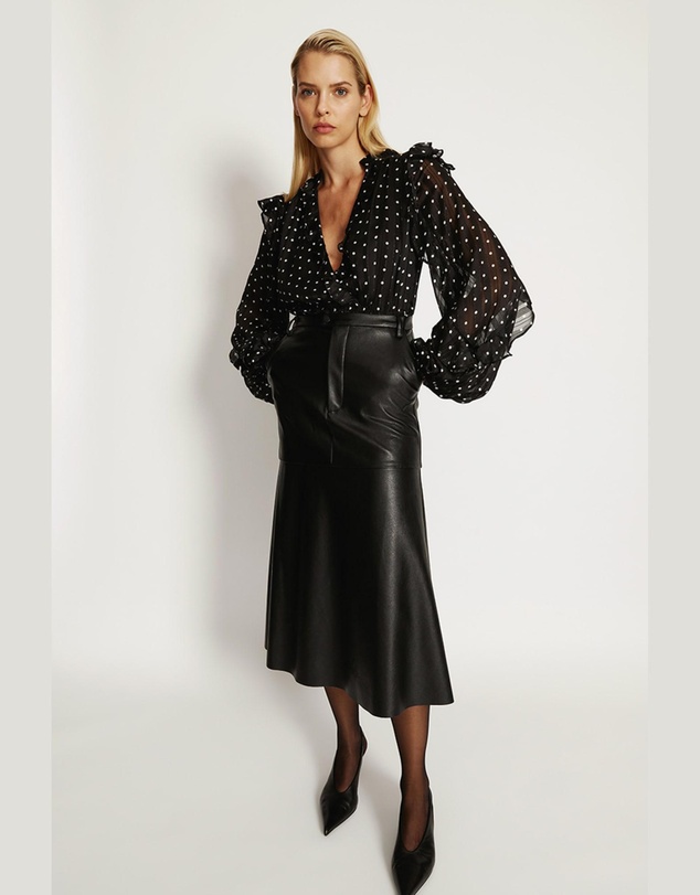 Bardot - Kindra Vegan Leather Skirt