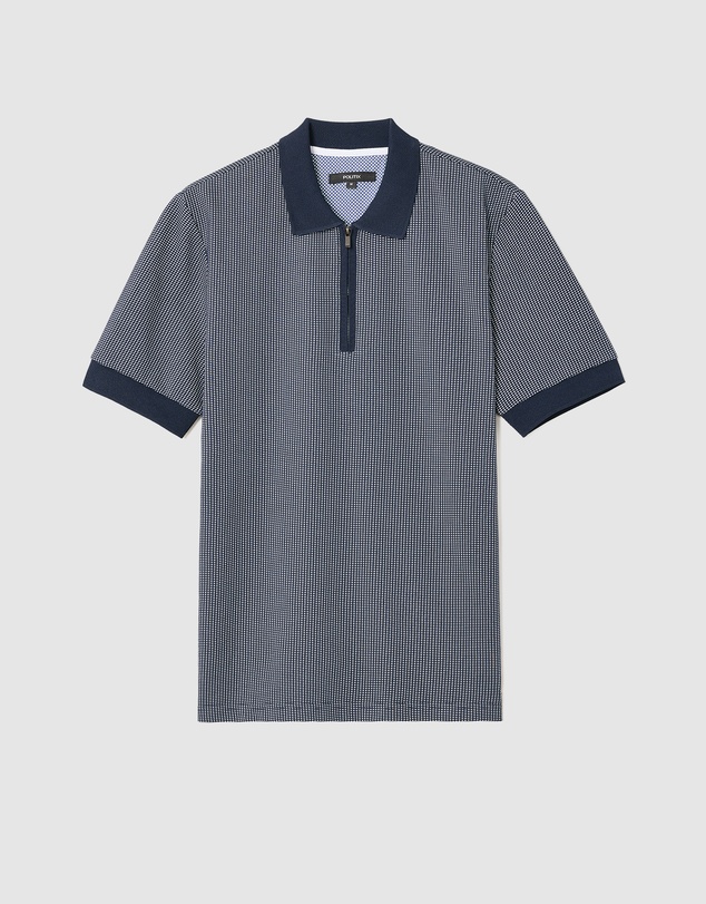 Politix - Murray Zip-up Polo