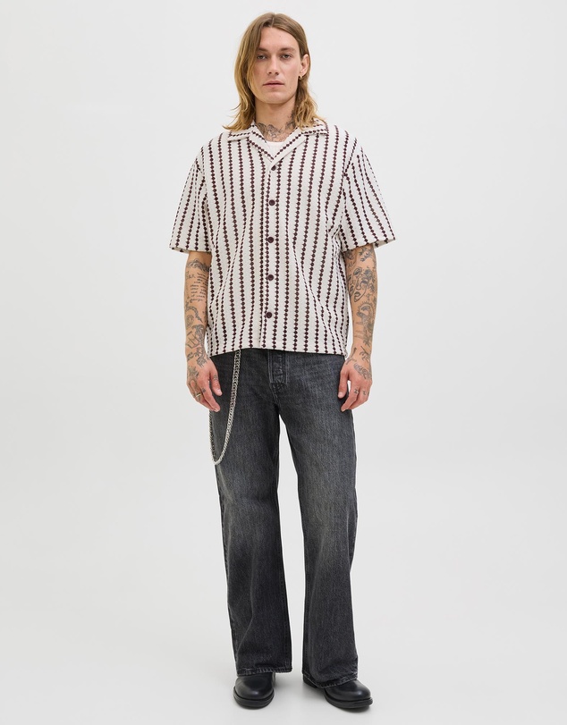 Jack & Jones - Gramercy Jersey Short Sleeve Resort Shirt