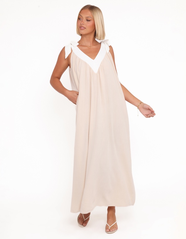 Petal & Pup - Dami Maxi Dress - Oatmeal