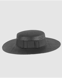 Max Alexander - Black Boater Hat
