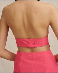 BY JOHNNY. - Chloe Curve Shell Top