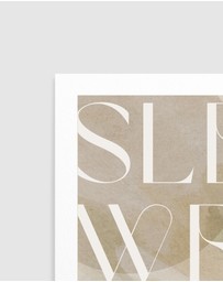 Olive et Oriel - Sleep Well by Treechild Art Print
