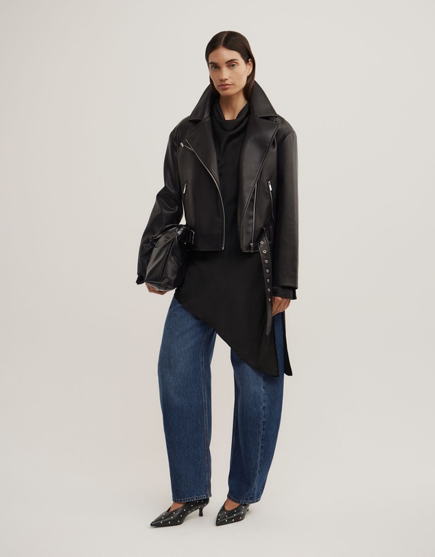 Witchery - Long Sleeve Asymmetric Tunic Top
