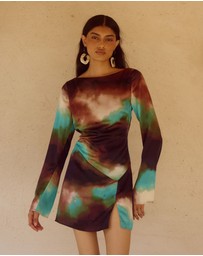Seven Wonders - Vega Sleeved Mini Dress