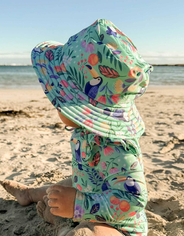 Purebaby - Broad Brim Swim Hat- Kids-Babies