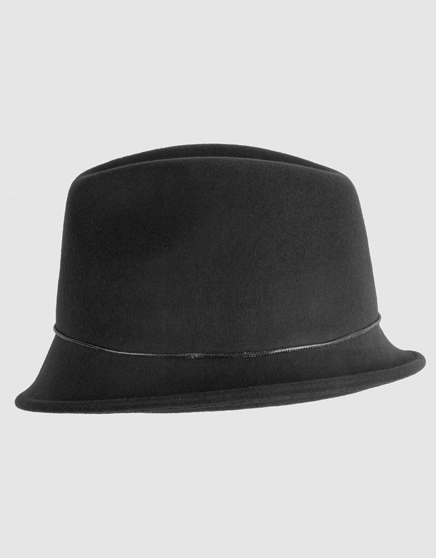Max Alexander - Felt Black Trilby Hat