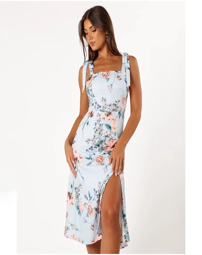 Petal & Pup - Laurel Dress - Blue Floral