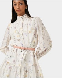 Forcast - Aurae Floral Tiered Dress