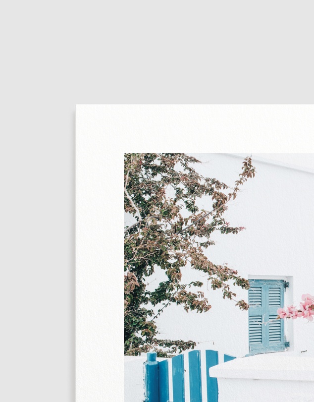 Olive et Oriel - Santorini In Spring Art Print