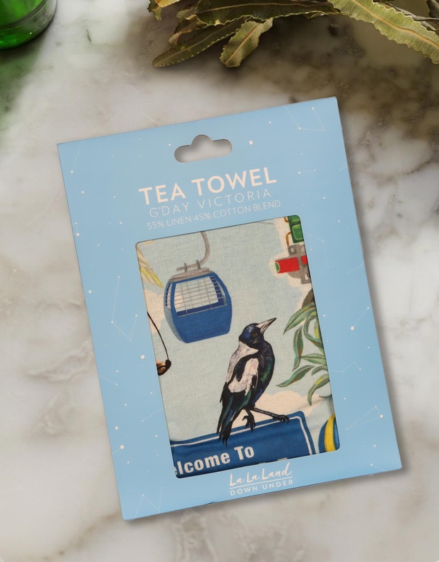 La La Land - Tea Towel Gday Victoria