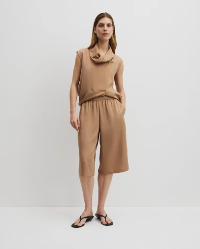 Country Road - Cupro Bermuda Short