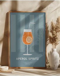 Olive et Oriel - Drink Aperol Spritz by Paperago Art Print