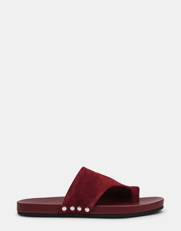 Steve Madden - Kessey Rust Suede Sandals