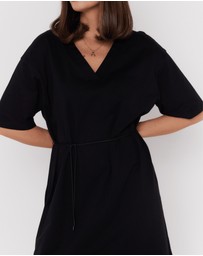 ALEXANDRA - Nix Midi Dress Black