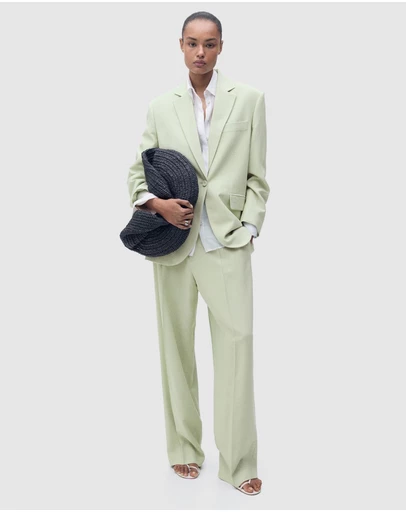 M.N.G - Trousers Straight-Fit Suit Trousers