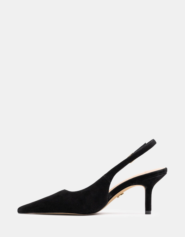 Wittner - Leia Mid Heel Black Suede