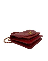 Pre-Loved by Azura Reborn - Pre-Loved Mini Quilted Calfskin and Caviar Chain Handle Flap