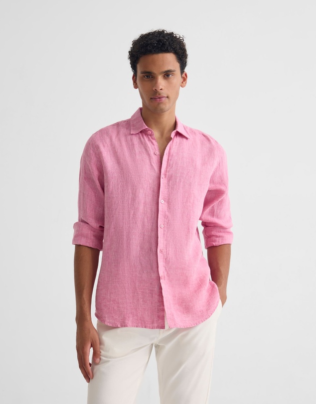 Oxford - Cooper French Linen Long Sleeve Shirt