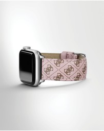 GUESS - Guess Apple Band - Pink Quattro Logo Textured 38-40mm