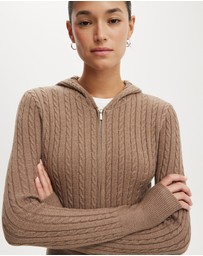Cotton On - Everfine Hooded Knit