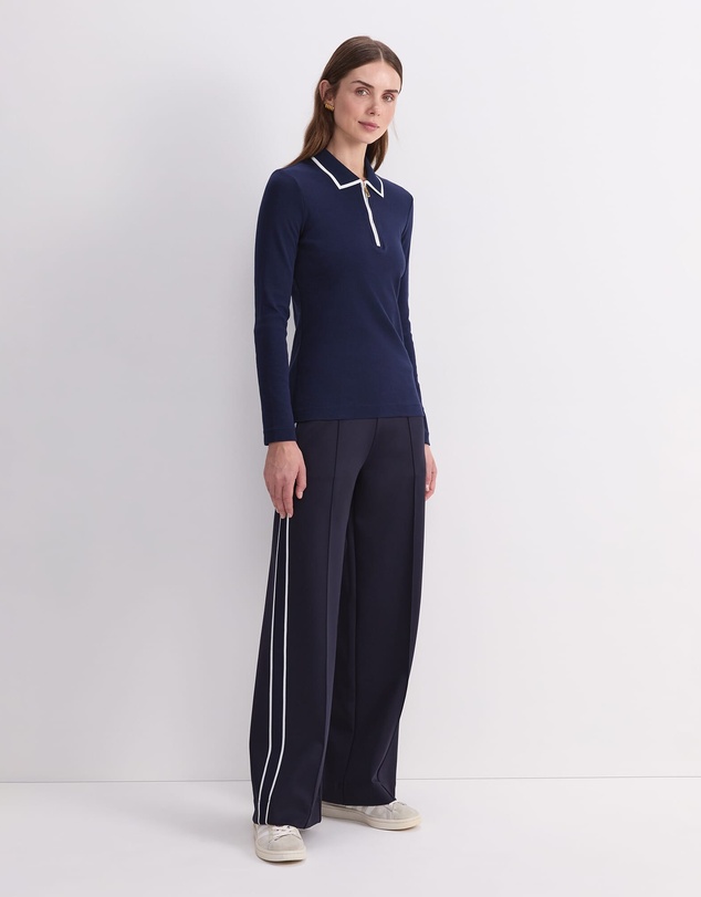 Sportscraft - Lucy Cotton Quarter Zip Top