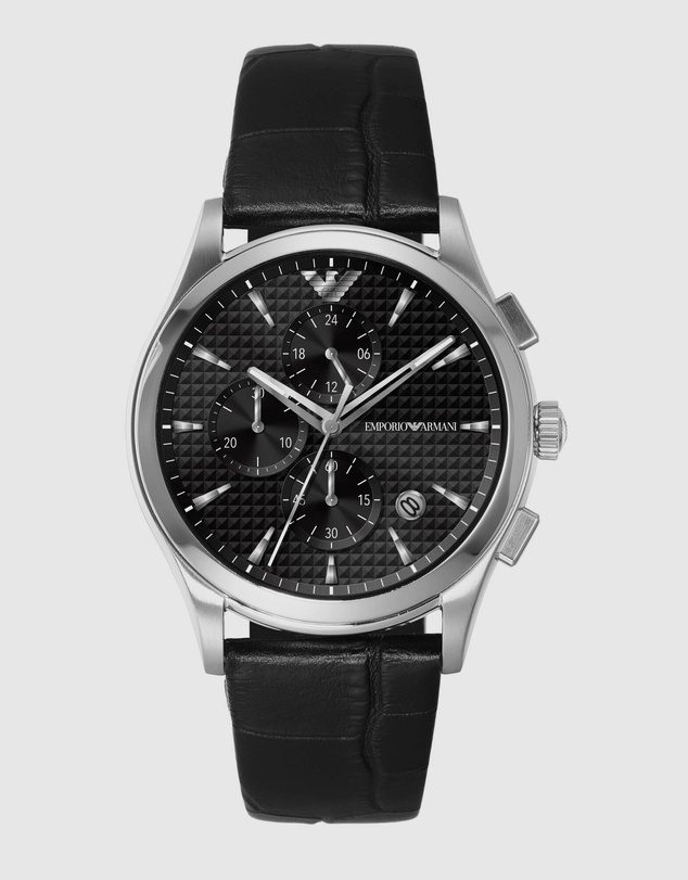 Emporio Armani - Black Chronograph Watch