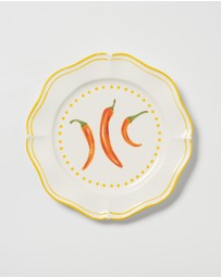 No.22 - Capri 2.0 Yellow Dinner Plates