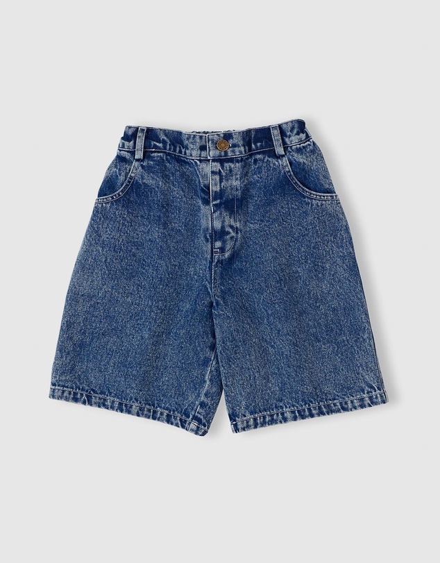 Goldie + Ace - Carpenter Denim Shorts- ICONIC EXCLUSIVE - Babies-Kids